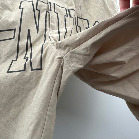 Li-Ning Chinatown Cordura Khaki Beige Reflective Loose Fit Work Shorts Size M - Picture 3 of 7